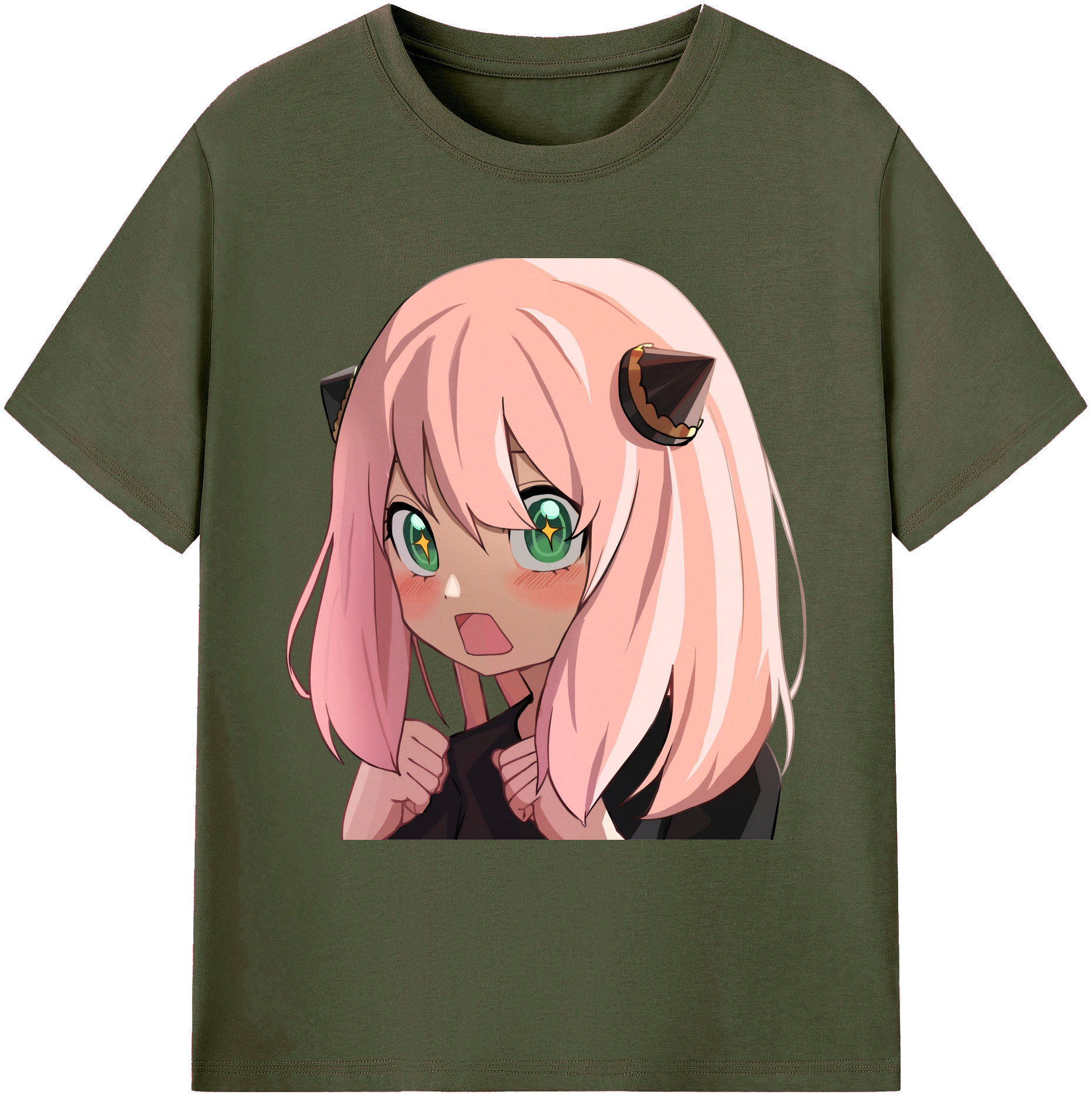 （画像用） SPY×FAMILY间谍家家酒 綿100％ メンズ半袖Tシャツ｜肌触りやわらか＆通気性